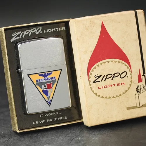 ZIPPO XƯA 1974 - HÀNG XƯA THẬP NIÊN 70s _ CHỦ ĐỀ USS HANCOCK