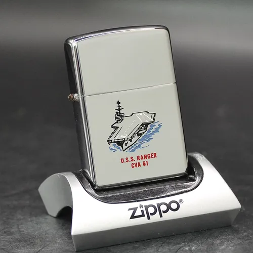 ZIPPO XƯA 1966 - HÀNG XƯA THẬP NIÊN 60s _ CHỦ ĐỀ USS RANGER CVA 61
