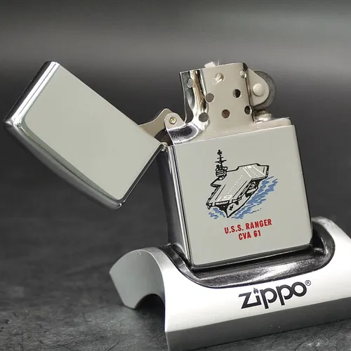 ZIPPO XƯA 1966 - HÀNG XƯA THẬP NIÊN 60s _ CHỦ ĐỀ USS RANGER CVA 61