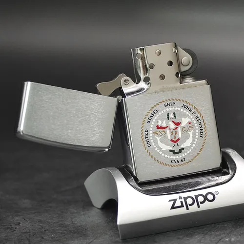 ZIPPO XƯA 1970 - HÀNG XƯA THẬP NIÊN 70s _ CHỦ ĐỀ USS JOHN F. KENNEDY CVA 67