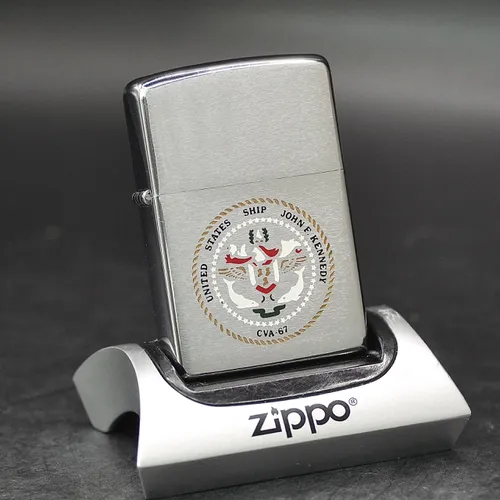 ZIPPO XƯA 1970 - HÀNG XƯA THẬP NIÊN 70s _ CHỦ ĐỀ USS JOHN F. KENNEDY CVA 67