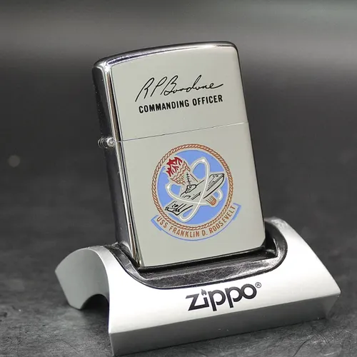 ZIPPO XƯA 1976 - HÀNG XƯA THẬP NIÊN 70s _ CHỦ ĐỀ USS FRANKLIN D. ROOSEVELT