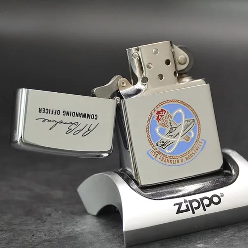 ZIPPO XƯA 1976 - HÀNG XƯA THẬP NIÊN 70s _ CHỦ ĐỀ USS FRANKLIN D. ROOSEVELT