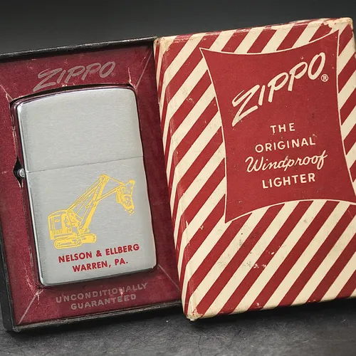 ZIPPO XƯA 1959 - HÀNG XƯA THẬP NIÊN 50s _ CHỦ ĐỀ NELSON & ELLBERG WARREN
