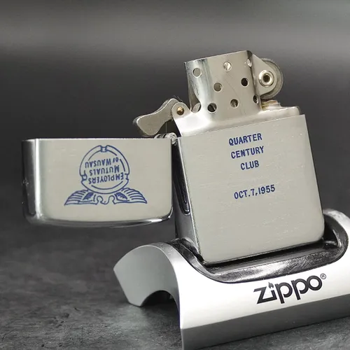 ZIPPO XƯA 1955 - HÀNG XƯA THẬP NIÊN 50s _ CHỦ ĐỀ EMPLOYERS MUTUALS OF WAUSAU