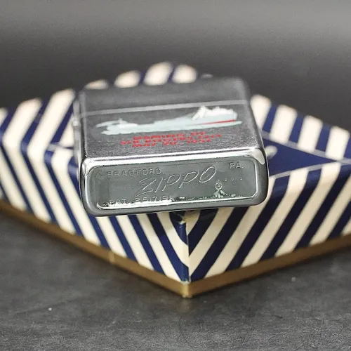 ZIPPO XƯA 1957 HIẾM - HÀNG XƯA THẬP NIÊN 50s _ CHỦ ĐỀ NAMING OF STR.ROGERS CITY