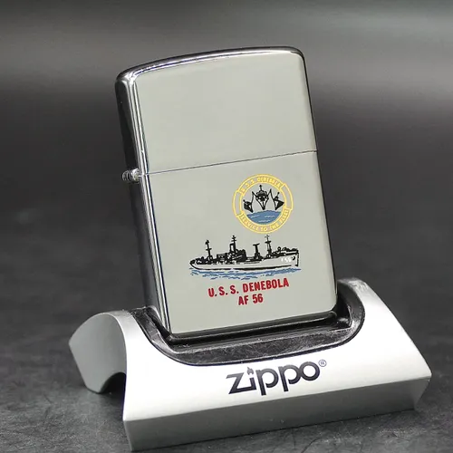 ZIPPO XƯA 1966 - HÀNG XƯA THẬP NIÊN 60s _ CHỦ ĐỀ USS DENEBOLA AF 56