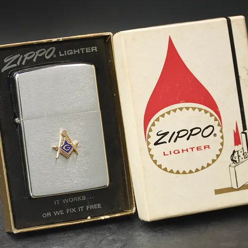 ZIPPO XƯA 1977 - HÀNG XƯA THẬP NIÊN 70s _ CHỦ ĐỀ MASONIC
