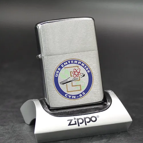 ZIPPO XƯA 1977 - HÀNG XƯA THẬP NIÊN 70s _ CHỦ ĐỀ USS INTERPRISE CVN 65