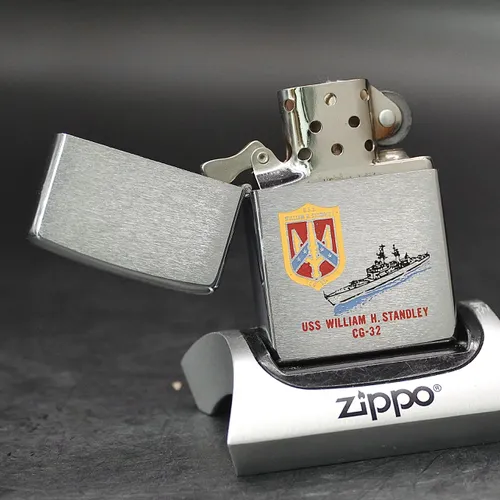 ZIPPO XƯA 1977 - HÀNG XƯA THẬP NIÊN 70s _ CHỦ ĐỀ USS WILLIAM H. STANDLEY CG-32