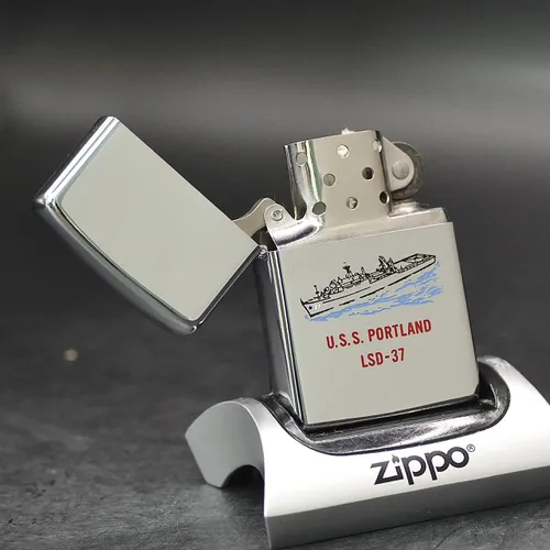 ZIPPO XƯA 1978 - HÀNG XƯA THẬP NIÊN 70s _ CHỦ ĐỀ USS PORTLAND LSD 37