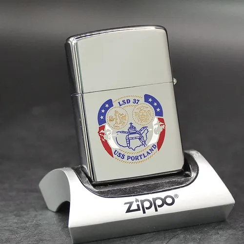ZIPPO XƯA 1978 - HÀNG XƯA THẬP NIÊN 70s _ CHỦ ĐỀ USS PORTLAND LSD 37