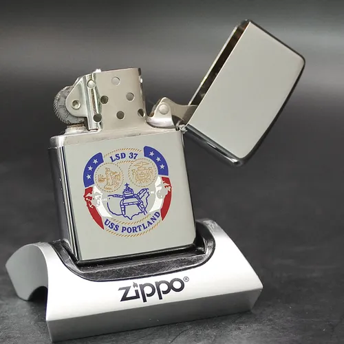 ZIPPO XƯA 1978 - HÀNG XƯA THẬP NIÊN 70s _ CHỦ ĐỀ USS PORTLAND LSD 37