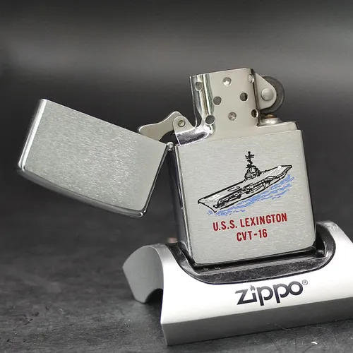 ZIPPO XƯA 1978 - HÀNG XƯA THẬP NIÊN 70s _ CHỦ ĐỀ USS LEXINGTON CVT 16