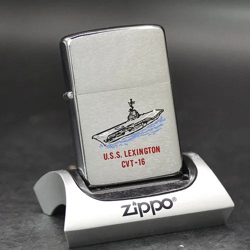 ZIPPO XƯA 1978 - HÀNG XƯA THẬP NIÊN 70s _ CHỦ ĐỀ USS LEXINGTON CVT 16