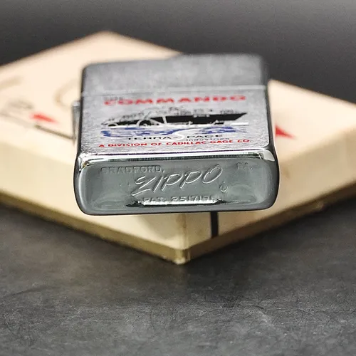 ZIPPO XƯA 1963 - HÀNG XƯA THẬP NIÊN 60s _ CHỦ ĐỀ COMMANDO TERRA-SPACE