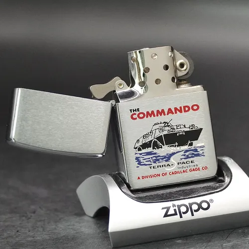 ZIPPO XƯA 1963 - HÀNG XƯA THẬP NIÊN 60s _ CHỦ ĐỀ COMMANDO TERRA-SPACE