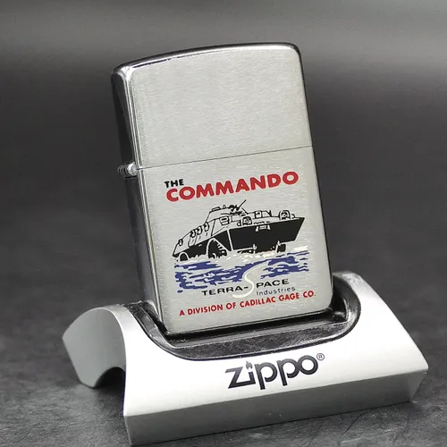 ZIPPO XƯA 1963 - HÀNG XƯA THẬP NIÊN 60s _ CHỦ ĐỀ COMMANDO TERRA-SPACE