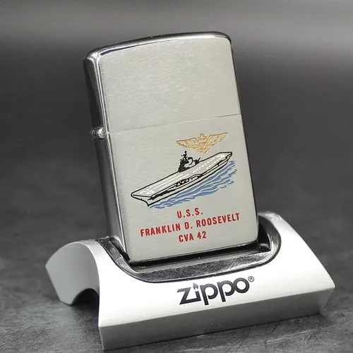 ZIPPO XƯA 1964 - HÀNG XƯA THẬP NIÊN 60s _ CHỦ ĐỀ USS FRANKLIN D. ROOSEVELT CVA 42