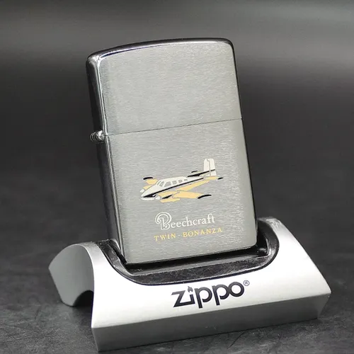 ZIPPO XƯA 1963 - HÀNG XƯA THẬP NIÊN 60s _ CHỦ ĐỀ BEECHCRAFT TWIN BONANZA