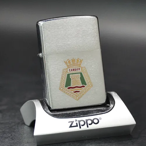 ZIPPO XƯA 1982 - HÀNG XƯA THẬP NIÊN 80s _ CHỦ ĐỀ CARDIFF