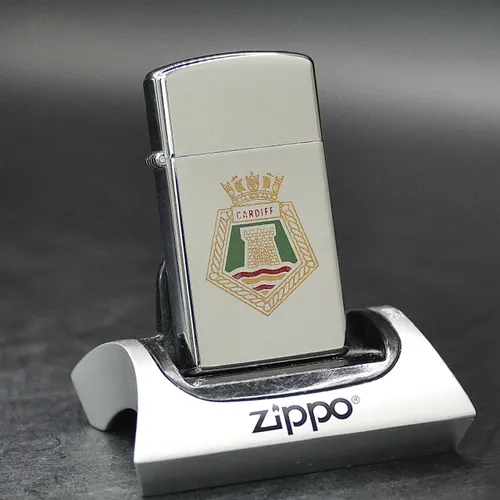 ZIPPO XƯA 1982 - HÀNG XƯA THẬP NIÊN 80s _ CHỦ ĐỀ CARDIFF SLIM
