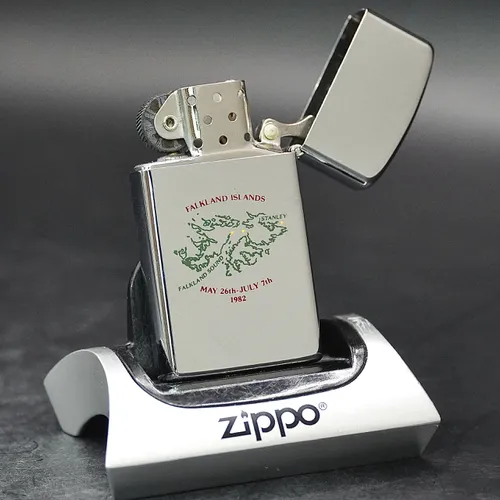 ZIPPO XƯA 1982 - HÀNG XƯA THẬP NIÊN 80s _ CHỦ ĐỀ CARDIFF SLIM