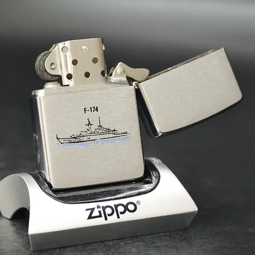 ZIPPO XƯA 1980 - HÀNG XƯA THẬP NIÊN 80s _ CHỦ ĐỀ TÀU CHIẾN F-174