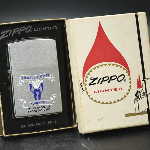 ZIPPO XƯA 1975 - HÀNG XƯA THẬP NIÊN 70s _ CHỦ ĐỀ STEWART & MEYER TOOLS INC.