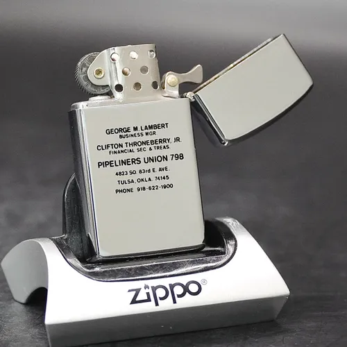 ZIPPO XƯA 1970 - HÀNG XƯA THẬP NIÊN 70s _ CHỦ ĐỀ PIPELINERS SLIM