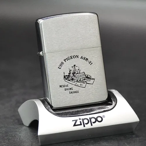ZIPPO XƯA 1972 - HÀNG XƯA THẬP NIÊN 70s _ CHỦ ĐỀ USS PIGEON ASR-21