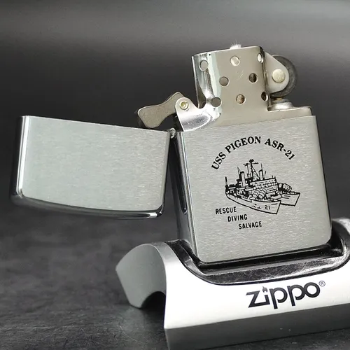 ZIPPO XƯA 1972 - HÀNG XƯA THẬP NIÊN 70s _ CHỦ ĐỀ USS PIGEON ASR-21