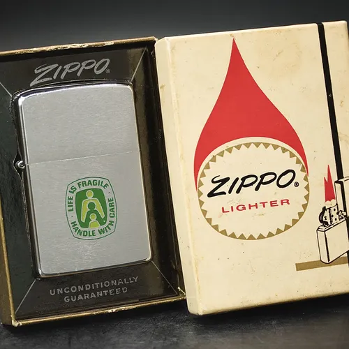 ZIPPO XƯA 1974 - HÀNG XƯA THẬP NIÊN 70s _ CHỦ ĐỀ HEALING QUOTE