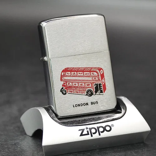 ZIPPO XƯA 1973 - HÀNG XƯA THẬP NIÊN 70s _ CHỦ ĐỀ LONDON BUS