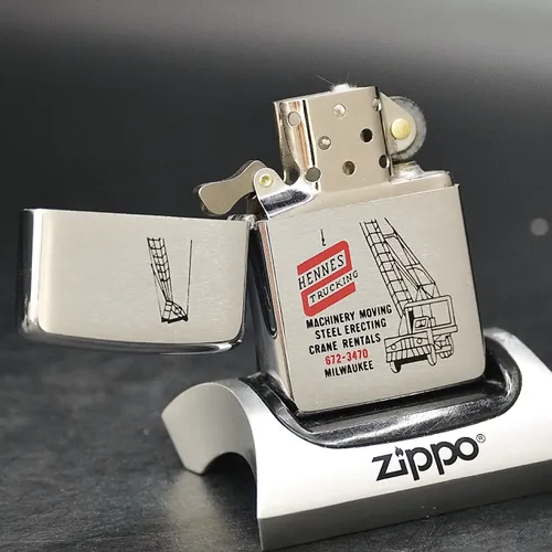 ZIPPO XƯA 1969 - HÀNG XƯA THẬP NIÊN 60s _ CHỦ ĐỀ HENNES TRUCKING