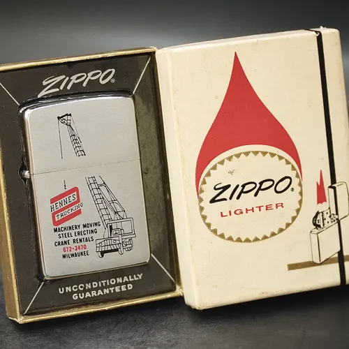 ZIPPO XƯA 1969 - HÀNG XƯA THẬP NIÊN 60s _ CHỦ ĐỀ HENNES TRUCKING