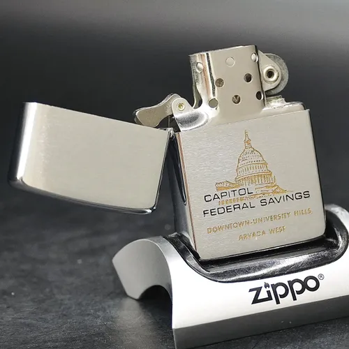 ZIPPO XƯA 1962 - HÀNG XƯA THẬP NIÊN 60s _ CHỦ ĐỀ CAPITOL FEDERAL SAVINGS