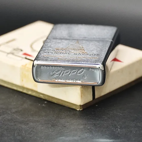 ZIPPO XƯA 1962 - HÀNG XƯA THẬP NIÊN 60s _ CHỦ ĐỀ CAPITOL FEDERAL SAVINGS
