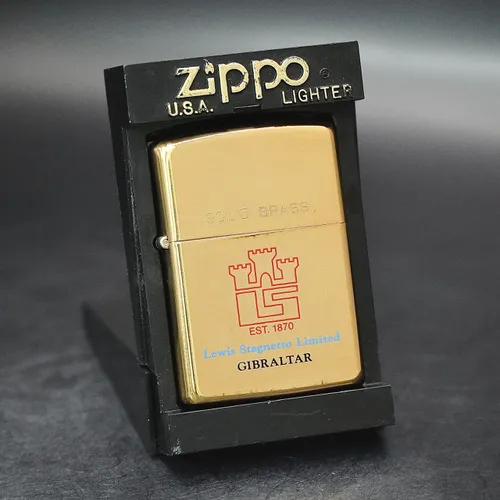 ZIPPO XƯA CHU NIÊN 32-90 - HÀNG XƯA THẬP NIÊN 90s _ CHỦ ĐỀ GIBRALTAR