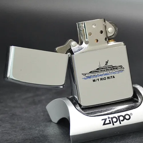 ZIPPO XƯA 1988 - HÀNG XƯA THẬP NIÊN 80s _ CHỦ ĐỀ M/Y RIO RITA