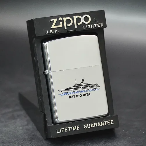 ZIPPO XƯA 1988 - HÀNG XƯA THẬP NIÊN 80s _ CHỦ ĐỀ M/Y RIO RITA