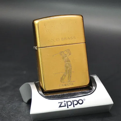 ZIPPO XƯA 1995 - HÀNG XƯA THẬP NIÊN 90s _ CHỦ ĐỀ CANADA GOLF