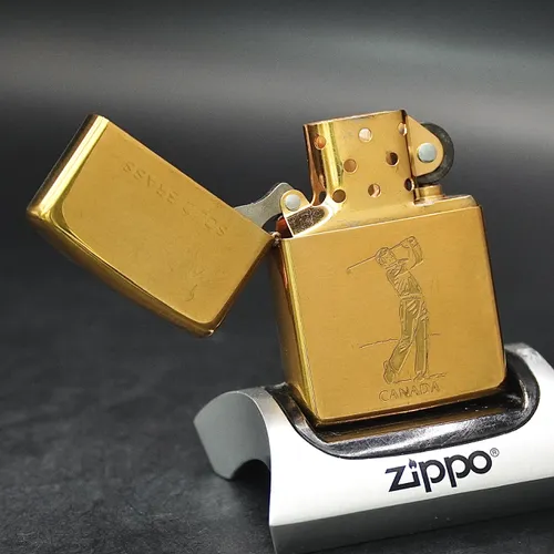 ZIPPO XƯA 1995 - HÀNG XƯA THẬP NIÊN 90s _ CHỦ ĐỀ CANADA GOLF