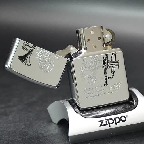 ZIPPO XƯA 1996 - HÀNG XƯA THẬP NIÊN 90s _ CHỦ ĐỀ JAZZ TRUMPETE