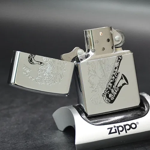 ZIPPO XƯA 1996 - HÀNG XƯA THẬP NIÊN 90s _ CHỦ ĐỀ SAXOPHONE