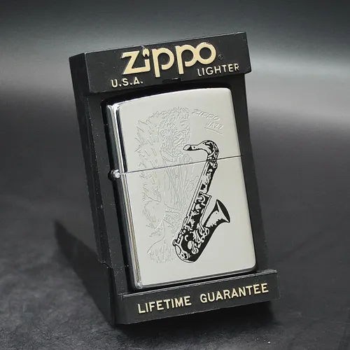 ZIPPO XƯA 1996 - HÀNG XƯA THẬP NIÊN 90s _ CHỦ ĐỀ SAXOPHONE