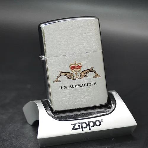 ZIPPO XƯA 1998 - HÀNG XƯA THẬP NIÊN 90s _ CHỦ ĐỀ H. M SUBMARINE