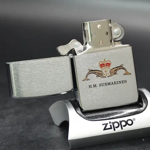 ZIPPO XƯA 1998 - HÀNG XƯA THẬP NIÊN 90s _ CHỦ ĐỀ H. M SUBMARINE