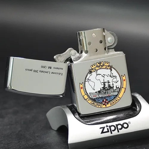 ZIPPO XƯA 1996 - HÀNG XƯA THẬP NIÊN 90s _ CHỦ ĐỀ GRUPPO NAVALE