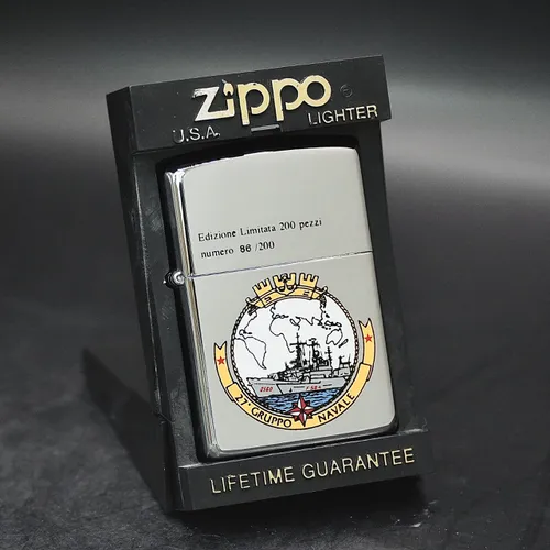 ZIPPO XƯA 1996 - HÀNG XƯA THẬP NIÊN 90s _ CHỦ ĐỀ GRUPPO NAVALE